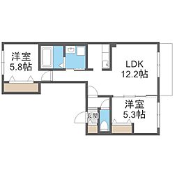 仮)フローリス 3階/-