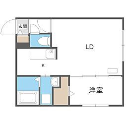 Victoire麻生 1階/-