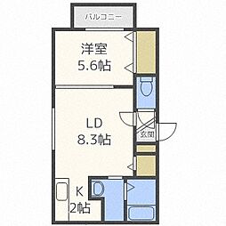 ラフレーズ美園 2階