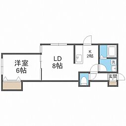 レストヒルズ白石駅A棟 3階