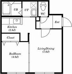 PRINCEHOMESS517 1LDKの間取図画像