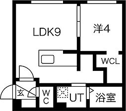 札幌市営南北線 北34条駅 徒歩3分 4階/-