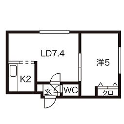 ルクル21 2階/-