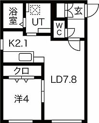 Cardano麻生(カルダノ麻生) 2階/-