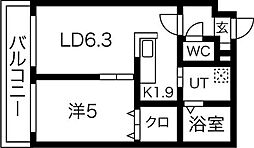 札幌市営東豊線 新道東駅 徒歩7分 2階/-