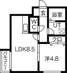 JR学園都市線 新琴似駅 徒歩6分