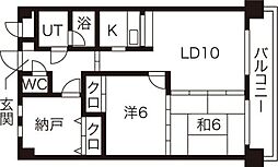 札幌市営南北線 南平岸駅 徒歩12分 7階/-