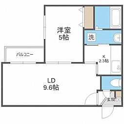 KOKOMO手稲 3階/-