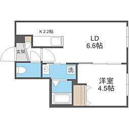 札幌市営南北線 麻生駅 徒歩6分 2階/-