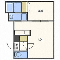 パークウエストB 1階/-