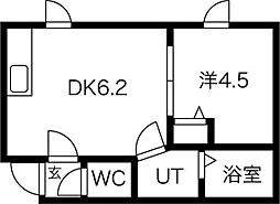 キアーロ琴似 3階/-