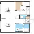 ラフィナート発寒中央札幌3階6.4万円