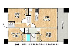 間取図画像 2SLDK