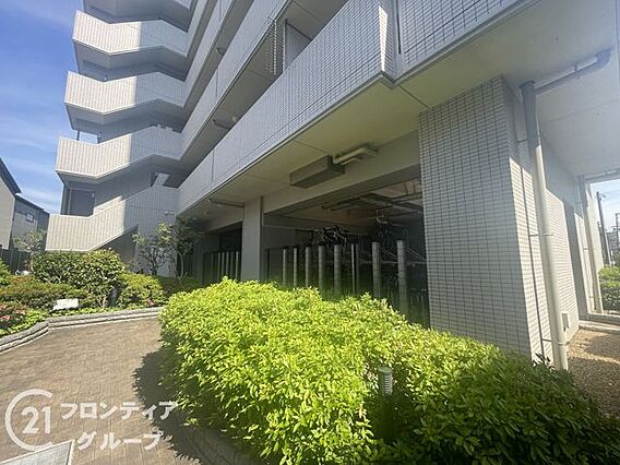マンションのロ...
