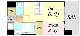 大阪府大阪市淀川区十三本町2丁目（賃貸マンション1DK・10階・25.44㎡） その2