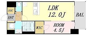 大阪府大阪市淀川区木川東4丁目（賃貸マンション1LDK・11階・40.56㎡） その2