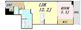 大阪府大阪市北区中崎1丁目（賃貸マンション1LDK・2階・44.37㎡） その2