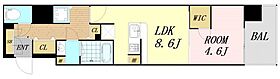 大阪府大阪市北区同心2丁目（賃貸マンション1LDK・4階・37.73㎡） その2