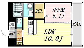 大阪府吹田市広芝町（賃貸マンション1LDK・8階・36.96㎡） その2