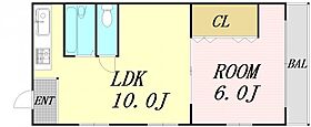 大阪府大阪市都島区都島本通5丁目（賃貸マンション1LDK・1階・38.00㎡） その2