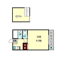 プチ聖和  ｜ 奈良県生駒市西旭ケ丘（賃貸アパート1K・1階・24.30㎡） その2