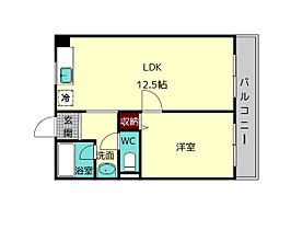 ニュー麹屋マンション  ｜ 奈良県生駒市辻町（賃貸アパート1LDK・2階・40.00㎡） その2