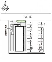 レオパレスＹＡＭＡＤＡｔｈｒｅｅ 203 ｜ 奈良県大和郡山市矢田町6449-19（賃貸アパート1K・2階・23.18㎡） その3