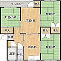 ひよどり台2団地16号棟2階3.8万円