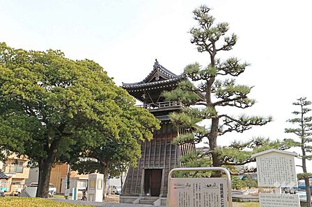 七里の渡し公園の外観