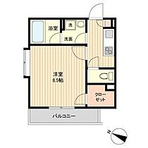 愛知県名古屋市千種区堀割町１丁目（賃貸マンション1R・4階・24.75㎡） その2