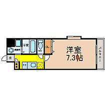 愛知県名古屋市名東区宝が丘（賃貸マンション1K・4階・24.45㎡） その2