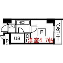 愛知県名古屋市名東区一社１丁目（賃貸マンション1K・8階・17.50㎡） その2