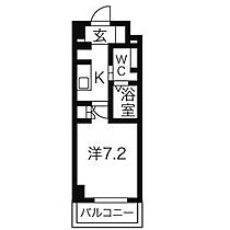 愛知県名古屋市千種区春岡１丁目（賃貸マンション1K・2階・24.48㎡） その2