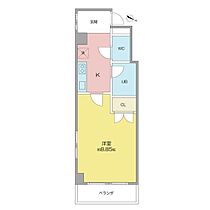 愛知県名古屋市名東区一社３丁目（賃貸マンション1K・4階・24.89㎡） その2