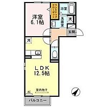 愛知県名古屋市名東区上菅２丁目（賃貸アパート1LDK・2階・43.74㎡） その2