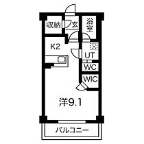 愛知県名古屋市名東区高社２丁目（賃貸アパート1K・1階・29.80㎡） その2