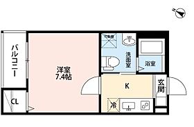 愛知県名古屋市守山区守山２丁目（賃貸アパート1K・2階・24.21㎡） その2