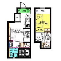 愛知県名古屋市緑区鳴海町字向田（賃貸アパート1R・1階・23.25㎡） その2