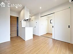 名古屋市営桜通線 野並駅 徒歩5分の賃貸アパート 3階1LDKのリビング/ダイニング