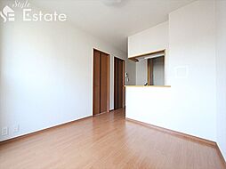 名古屋市営東山線 藤が丘駅 徒歩20分の賃貸アパート 2階2DKのリビング/ダイニング