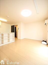 名鉄瀬戸線 喜多山駅 徒歩4分の賃貸アパート 1階1LDKのリビング/ダイニング