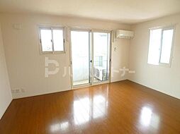 ラ・フルール四季 2階1Kのリビング/ダイニング