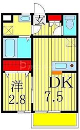 間取図画像 1DK