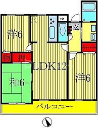 間取図画像 3LDK