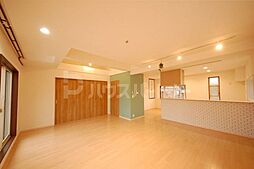 野田市山崎貸家 2階3LDKのリビング/ダイニング