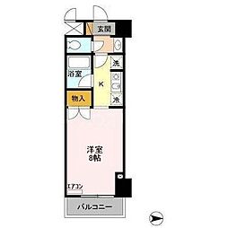 高野山第一ビル 1Kの間取図画像