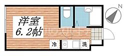 LifeBaseNODA1st ワンルームの間取図画像