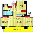 ライオンズタワー柏20階35.0万円
