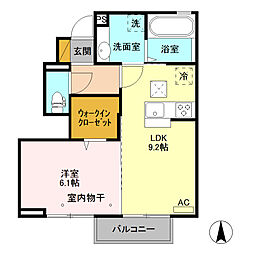 🉐敷金礼金0円！🉐Ｄ-ｒｏｏｍ京香