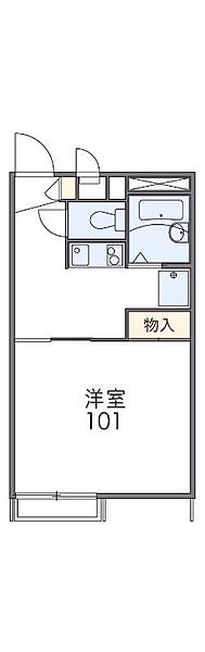 レオパレスＨａｐｐｙ ｜長野県塩尻市大字広丘高出(賃貸アパート1K・1階・23.18㎡)の写真 その2